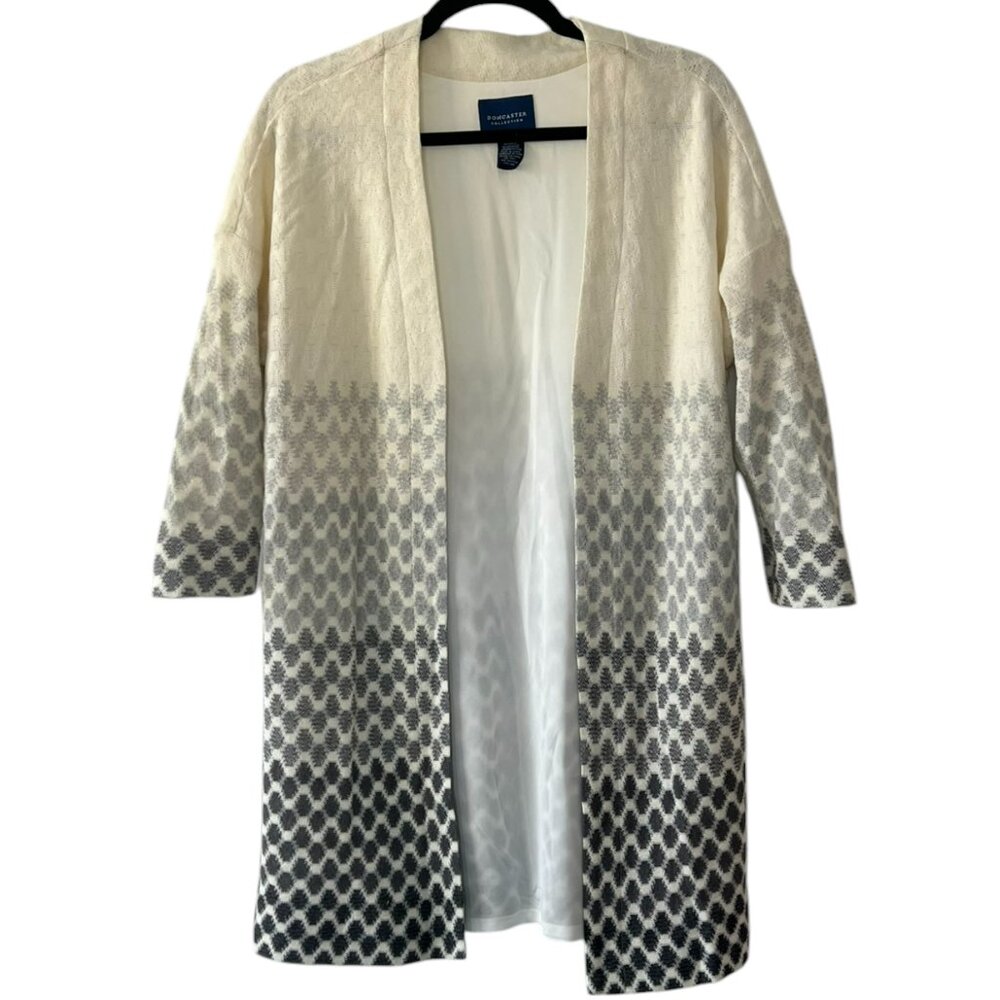 Women's Doncaster Collection‎ Open Front Lined Cardigan Size 2